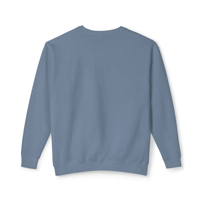 Colorful Wave Design Unisex Lightweight Crewneck Sweatshirt