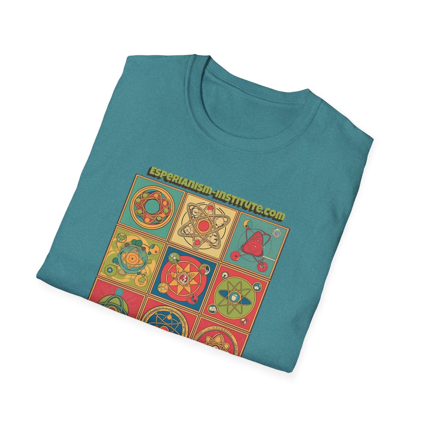 Colorful Espiranism Art Unisex T-Shirt - Softstyle Graphic Tee