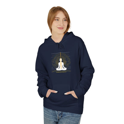 Meditation Graphic Hoodie | Unisex Softstyle Fleece