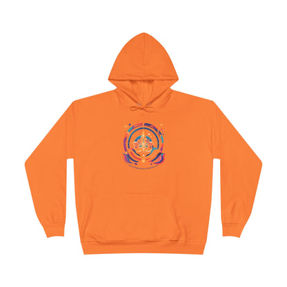 Cosmic Eco-Friendly Pullover Hoodie