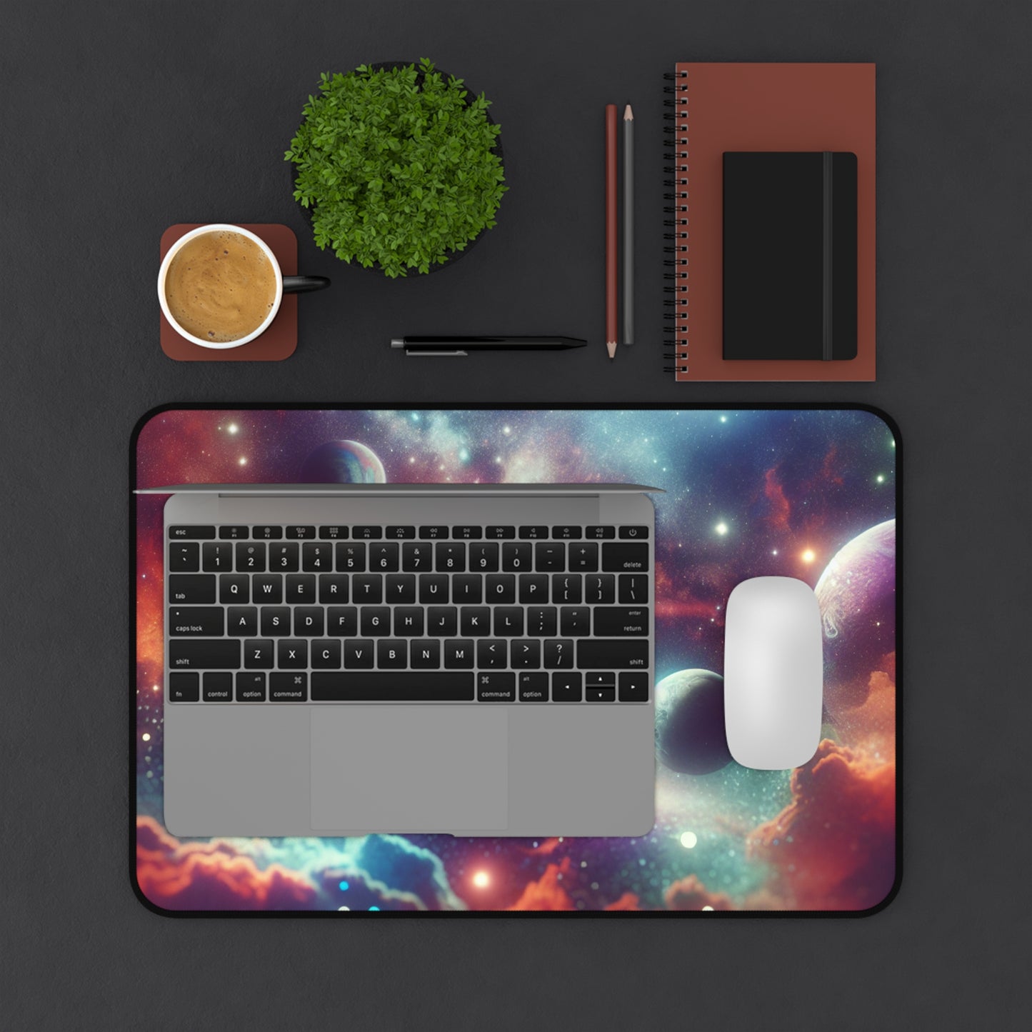 Cosmic Meditation Desk Mat