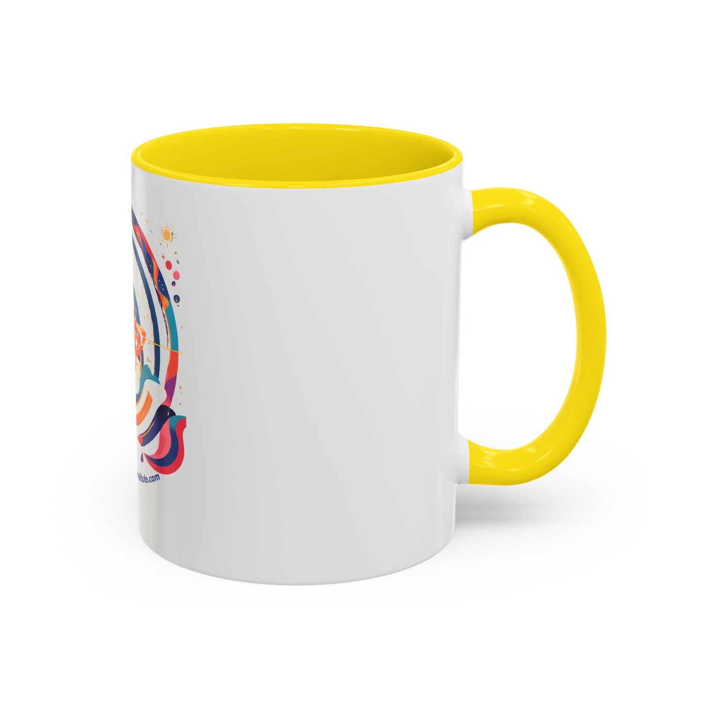 Colorful Accent Coffee Mug - 11oz