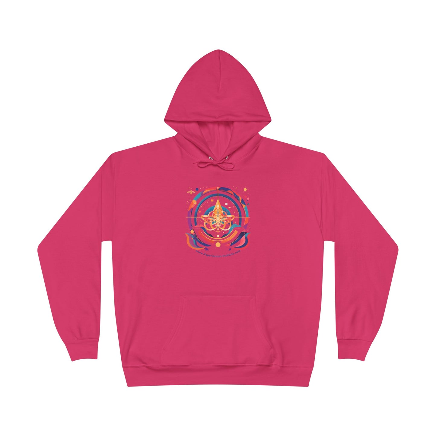 Cosmic Eco-Friendly Pullover Hoodie