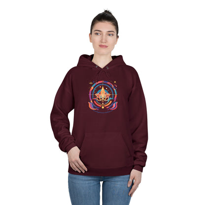 Cosmic Eco-Friendly Pullover Hoodie