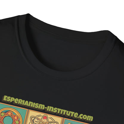 Colorful Espiranism Art Unisex T-Shirt - Softstyle Graphic Tee