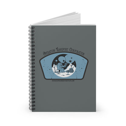 Themed Spiral Notebook - Ruled Line, Cosmic Office Supplies, Space Journal for Writers