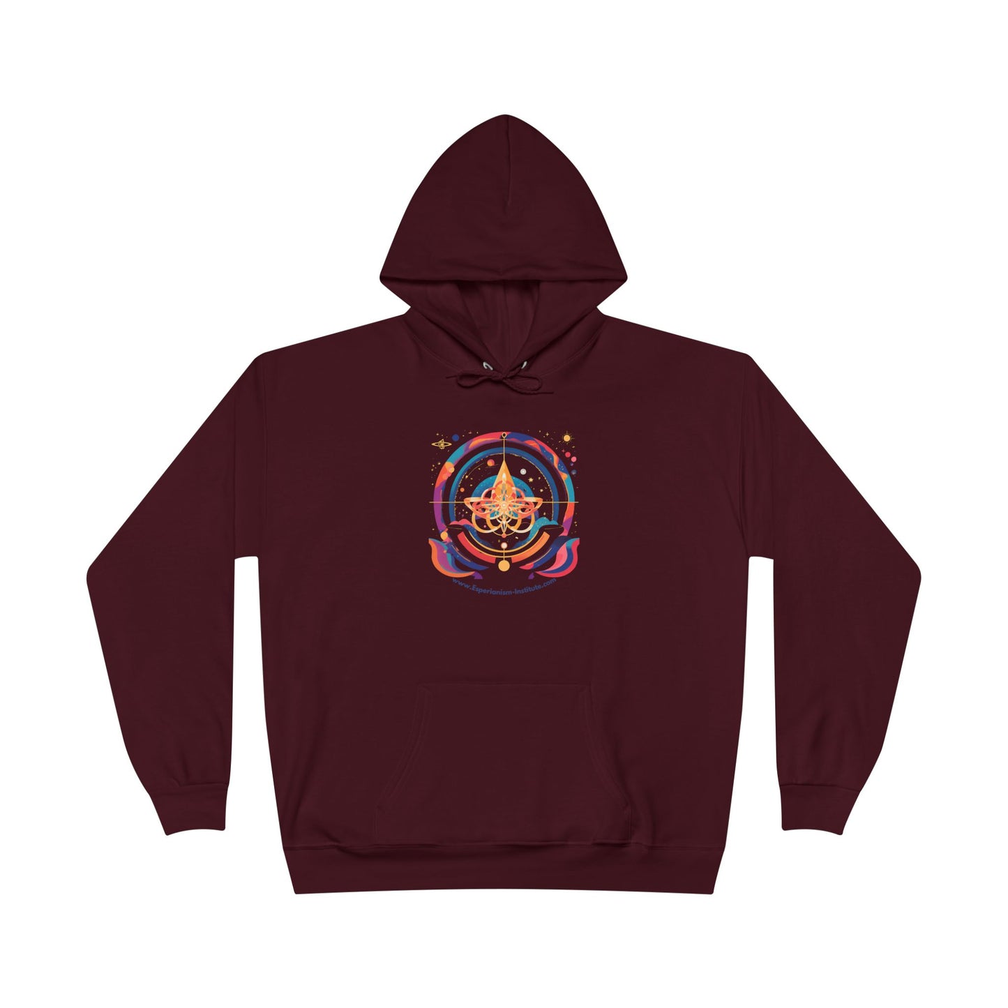 Cosmic Eco-Friendly Pullover Hoodie