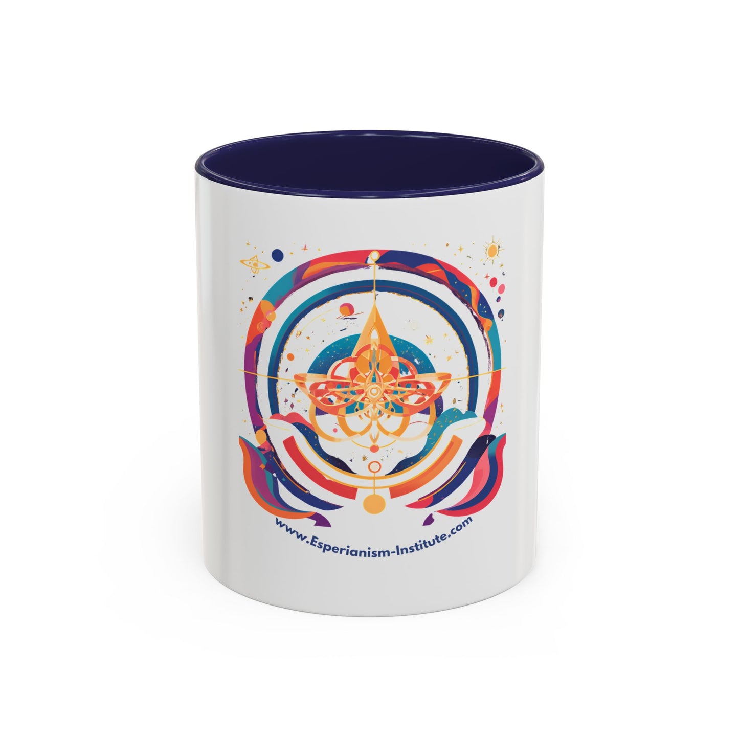 Colorful Accent Coffee Mug - 11oz