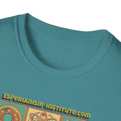 Colorful Espiranism Art Unisex T-Shirt - Softstyle Graphic Tee