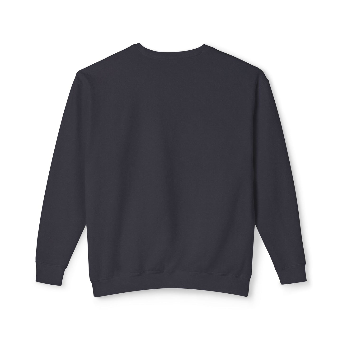 Colorful Wave Design Unisex Lightweight Crewneck Sweatshirt