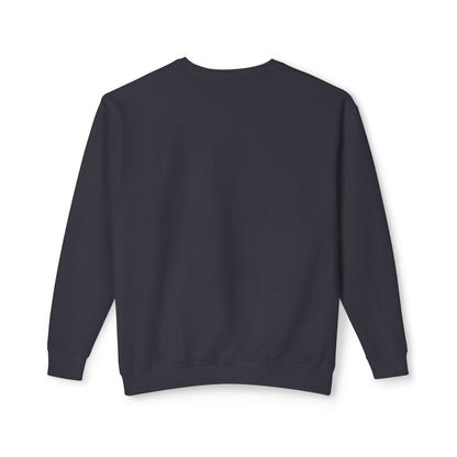 Colorful Wave Design Unisex Lightweight Crewneck Sweatshirt