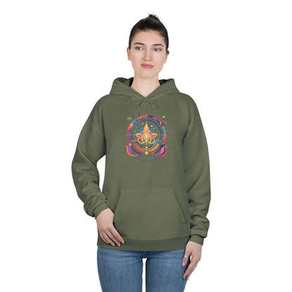 Cosmic Eco-Friendly Pullover Hoodie