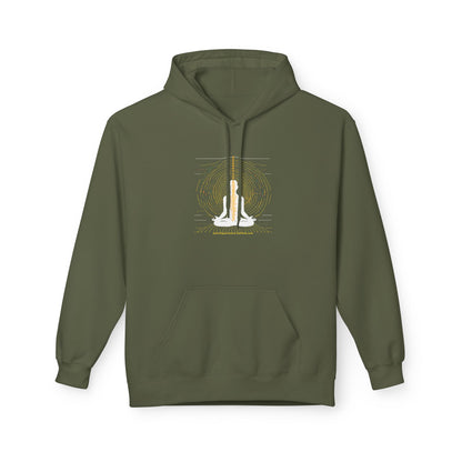 Meditation Graphic Hoodie | Unisex Softstyle Fleece