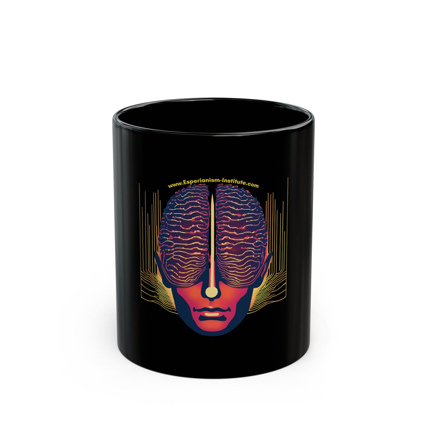 Mindful Design Black Mug | 11oz