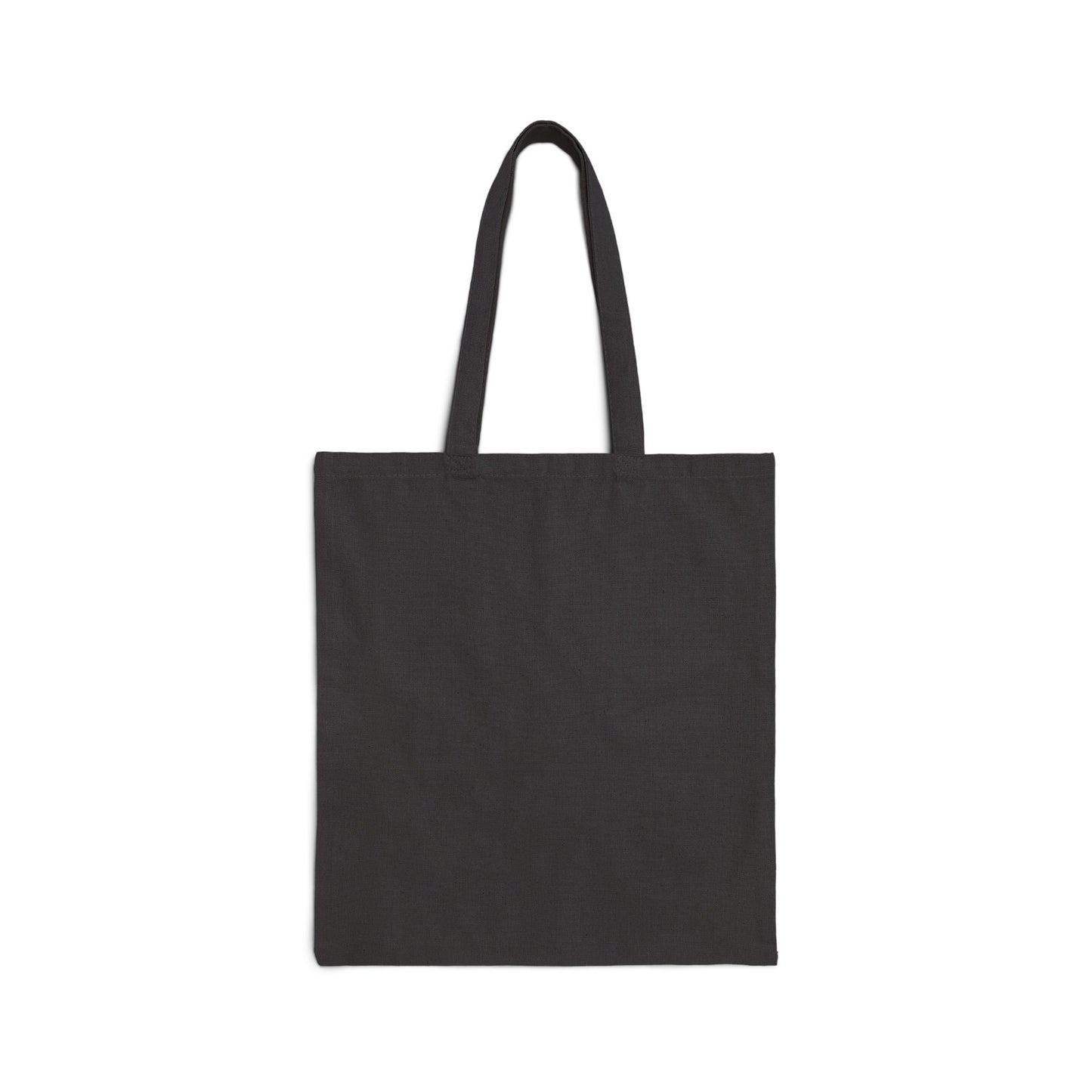 Spiritual Journey Cotton Canvas Tote Bag - Cosmic Design for Mindful Living
