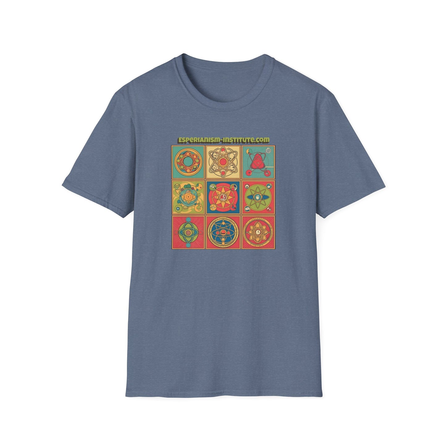 Colorful Espiranism Art Unisex T-Shirt - Softstyle Graphic Tee