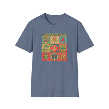 Colorful Espiranism Art Unisex T-Shirt - Softstyle Graphic Tee