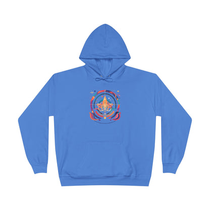 Cosmic Eco-Friendly Pullover Hoodie