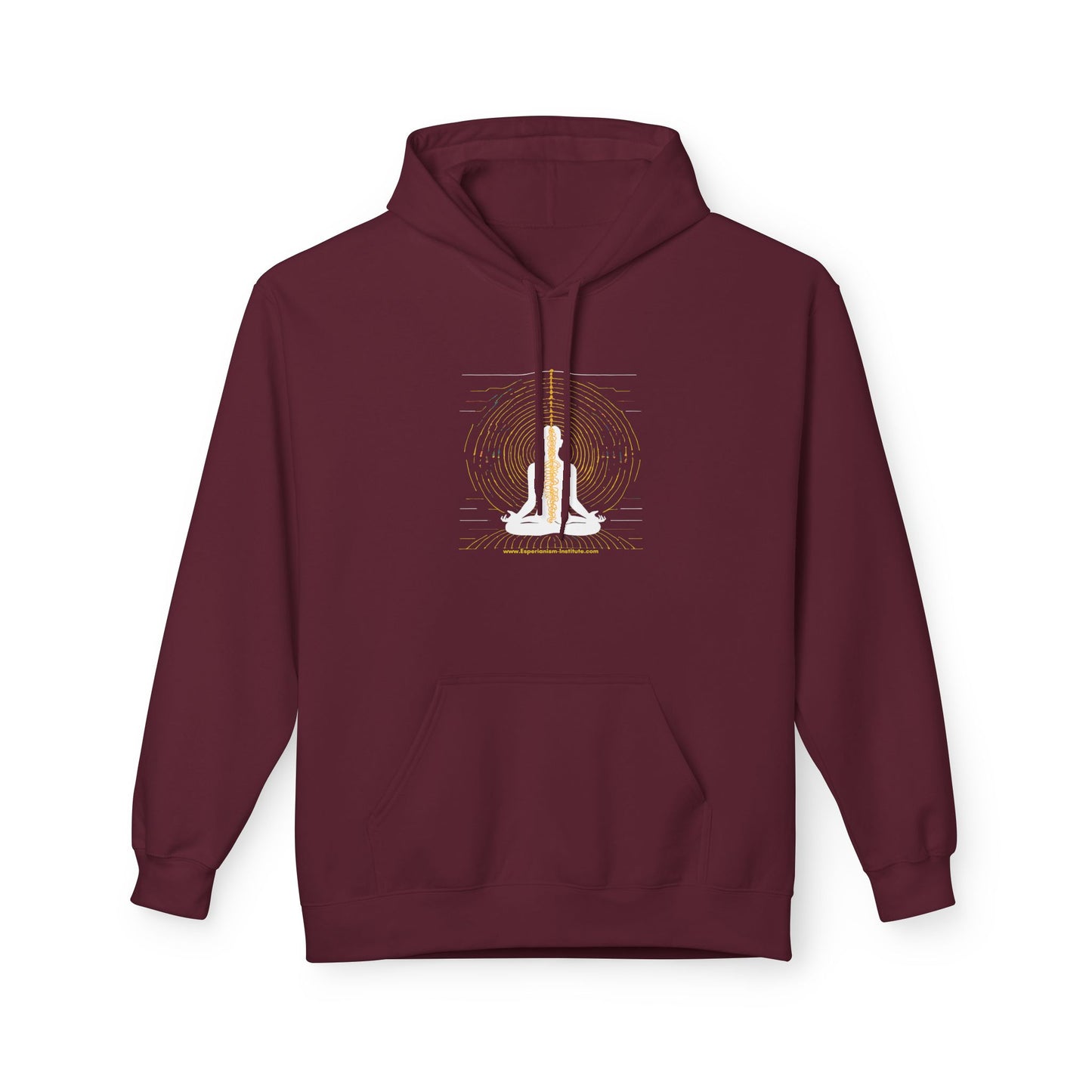 Meditation Graphic Hoodie | Unisex Softstyle Fleece