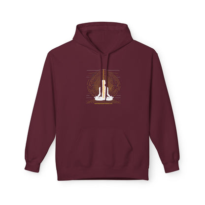 Meditation Graphic Hoodie | Unisex Softstyle Fleece
