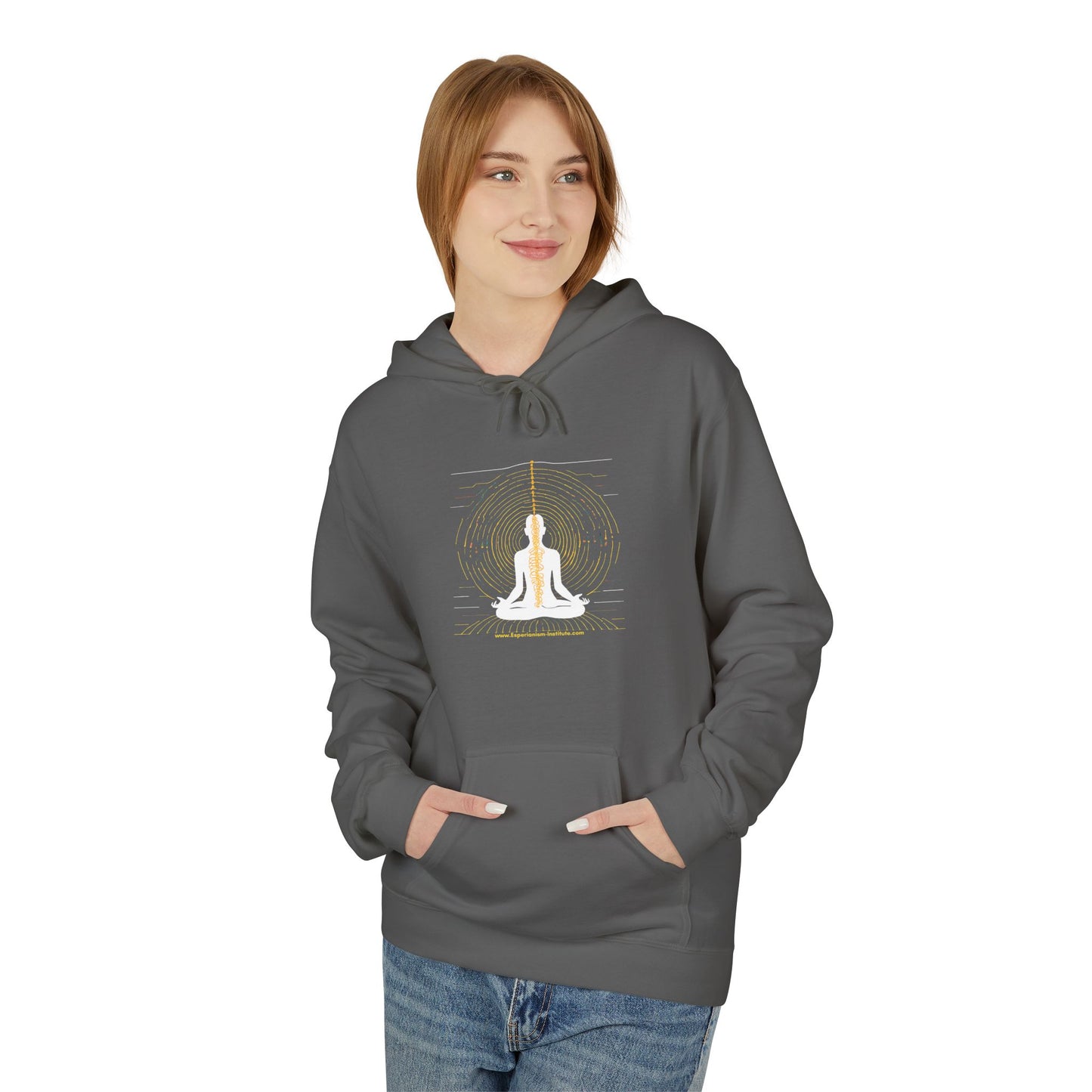 Meditation Graphic Hoodie | Unisex Softstyle Fleece