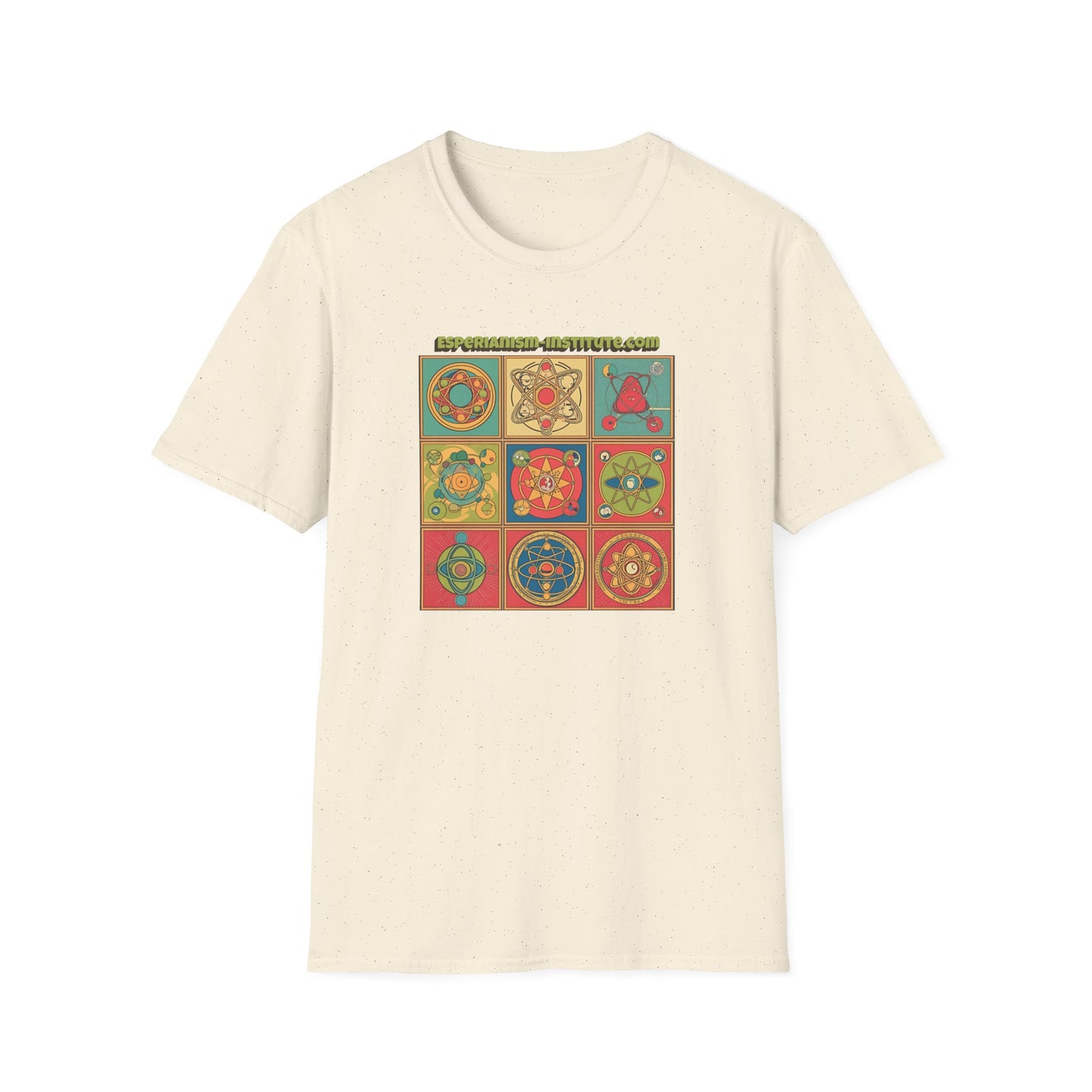 Colorful Espiranism Art Unisex T-Shirt - Softstyle Graphic Tee