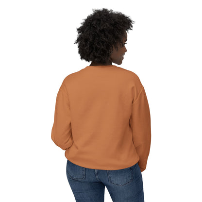 Colorful Wave Design Unisex Lightweight Crewneck Sweatshirt
