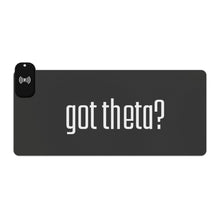 Load image into Gallery viewer, LED Gaming Mouse Pad with Wireless Charging - Perfect for Gamers, Office Decor, Unique Gift, LED Desk Accessory, Tech Gifts for Him
