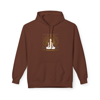 Meditation Graphic Hoodie | Unisex Softstyle Fleece