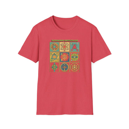 Colorful Espiranism Art Unisex T-Shirt - Softstyle Graphic Tee