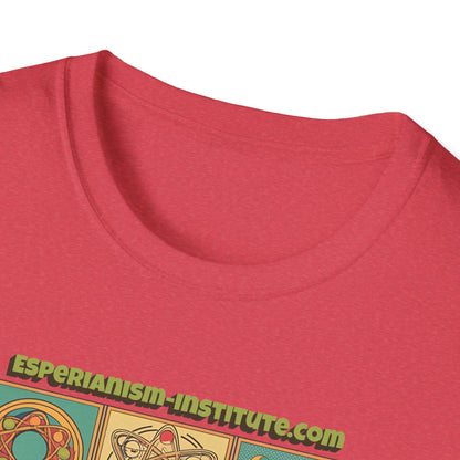 Colorful Espiranism Art Unisex T-Shirt - Softstyle Graphic Tee