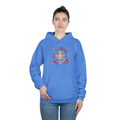 Cosmic Eco-Friendly Pullover Hoodie
