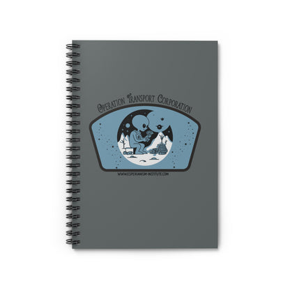Themed Spiral Notebook - Ruled Line, Cosmic Office Supplies, Space Journal for Writers