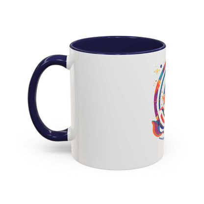 Colorful Accent Coffee Mug - 11oz