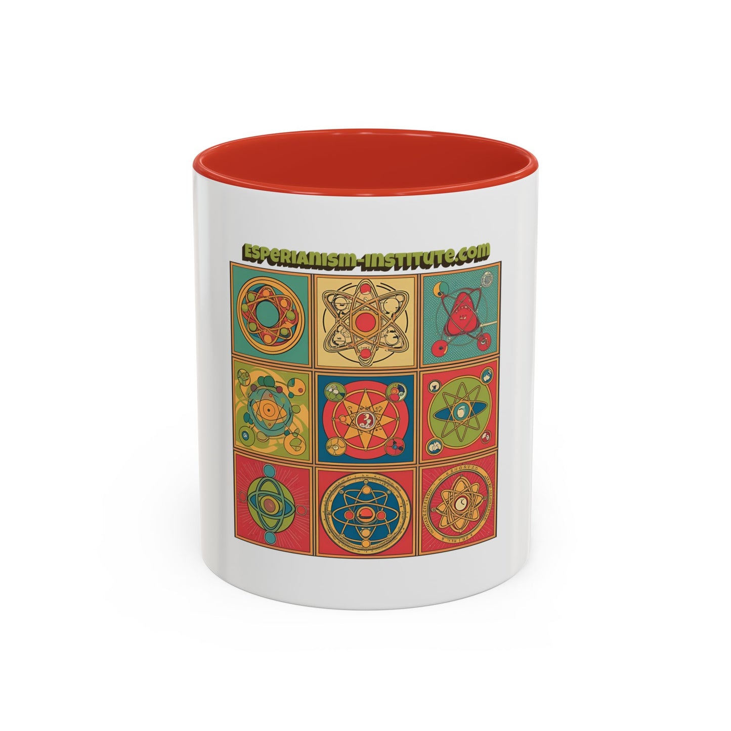 Colorful Esperianism Coffee Mug - 11oz & 15oz, Perfect for Home and Office