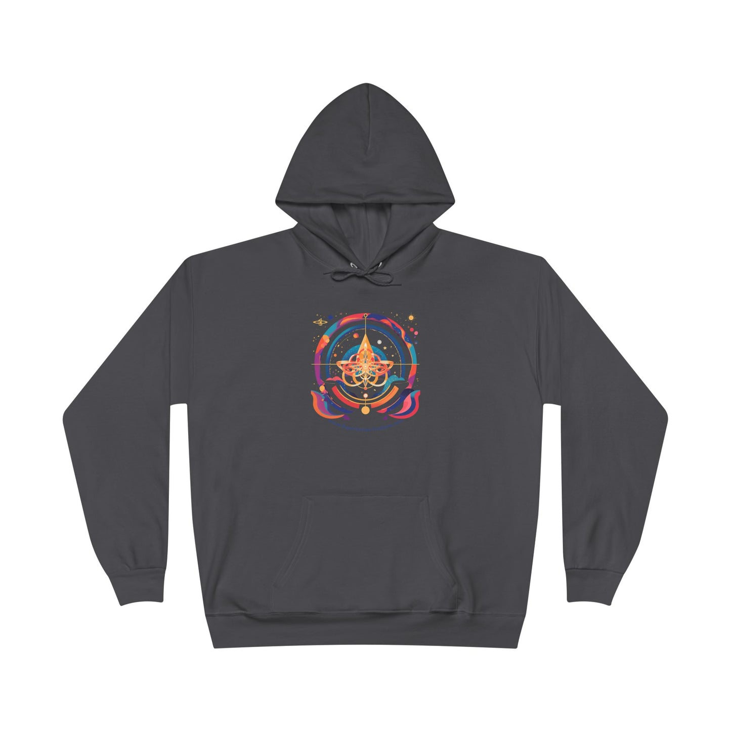 Cosmic Eco-Friendly Pullover Hoodie