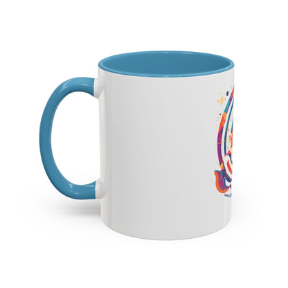 Colorful Accent Coffee Mug - 11oz