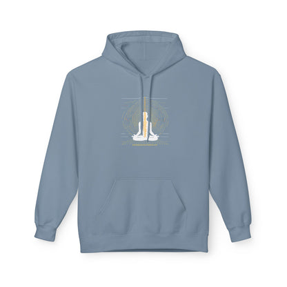 Meditation Graphic Hoodie | Unisex Softstyle Fleece