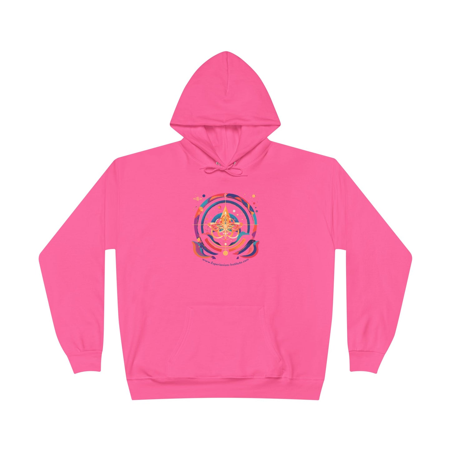 Cosmic Eco-Friendly Pullover Hoodie
