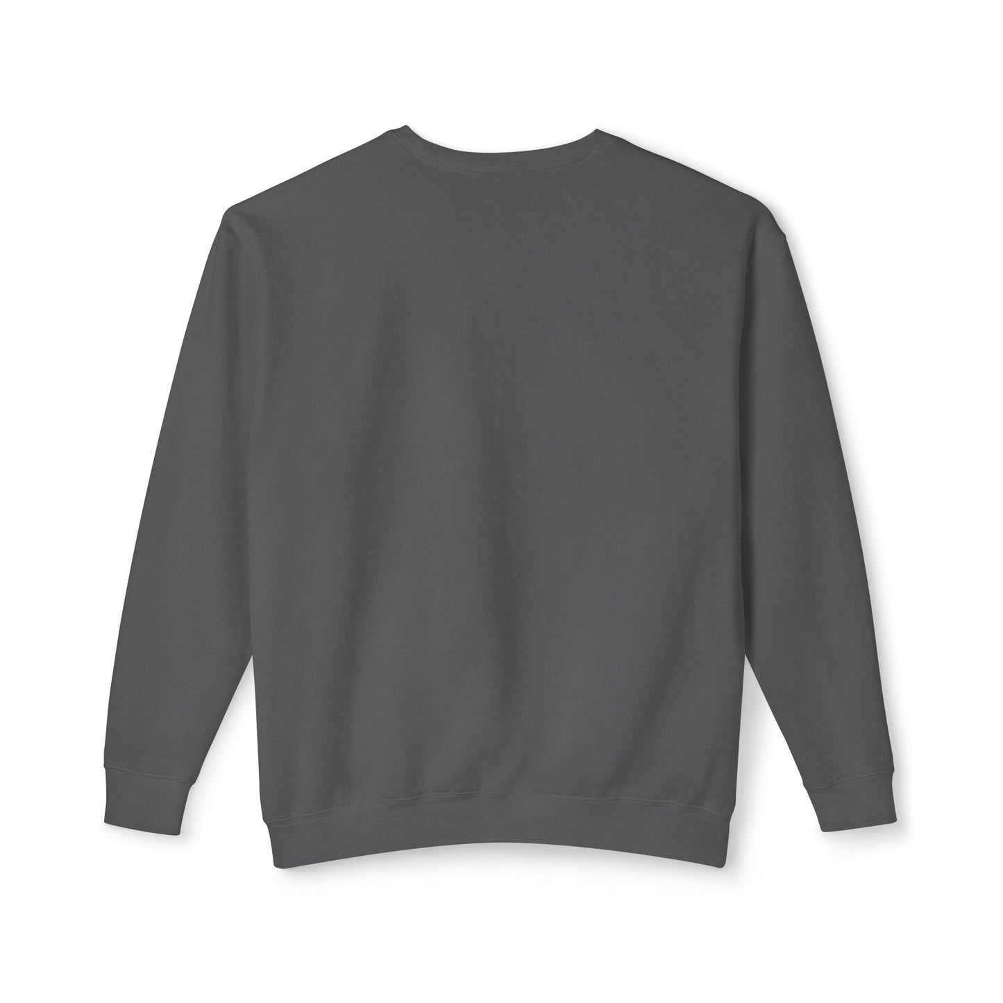 Colorful Wave Design Unisex Lightweight Crewneck Sweatshirt