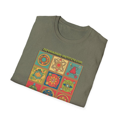 Colorful Espiranism Art Unisex T-Shirt - Softstyle Graphic Tee