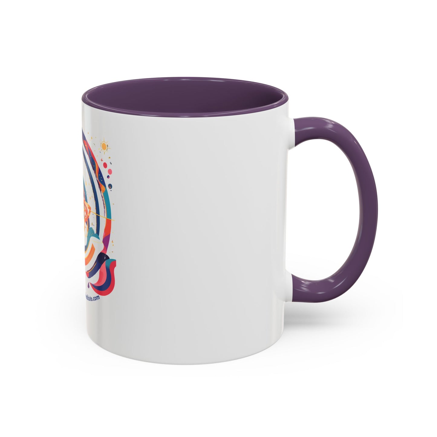 Colorful Accent Coffee Mug - 11oz