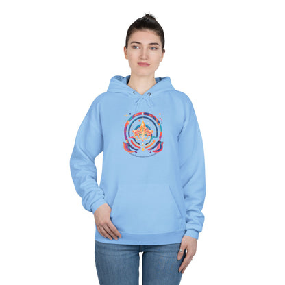 Cosmic Eco-Friendly Pullover Hoodie