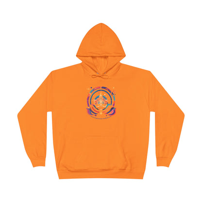 Cosmic Eco-Friendly Pullover Hoodie