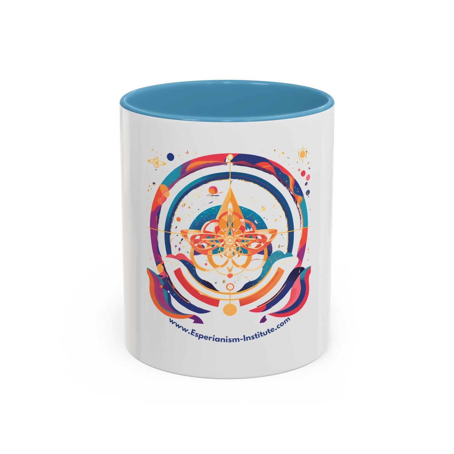 Colorful Accent Coffee Mug - 11oz