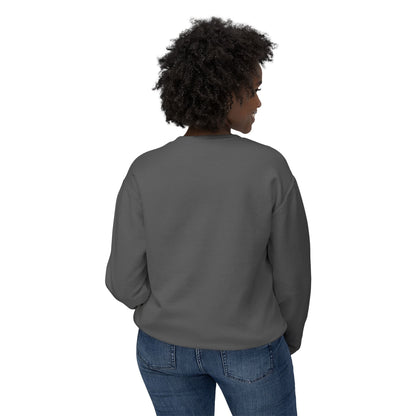 Colorful Wave Design Unisex Lightweight Crewneck Sweatshirt