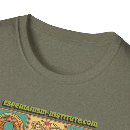 Colorful Espiranism Art Unisex T-Shirt - Softstyle Graphic Tee