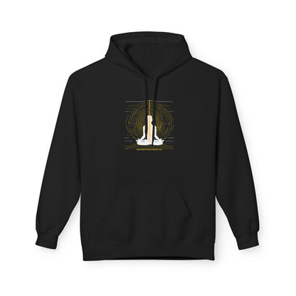 Meditation Graphic Hoodie | Unisex Softstyle Fleece