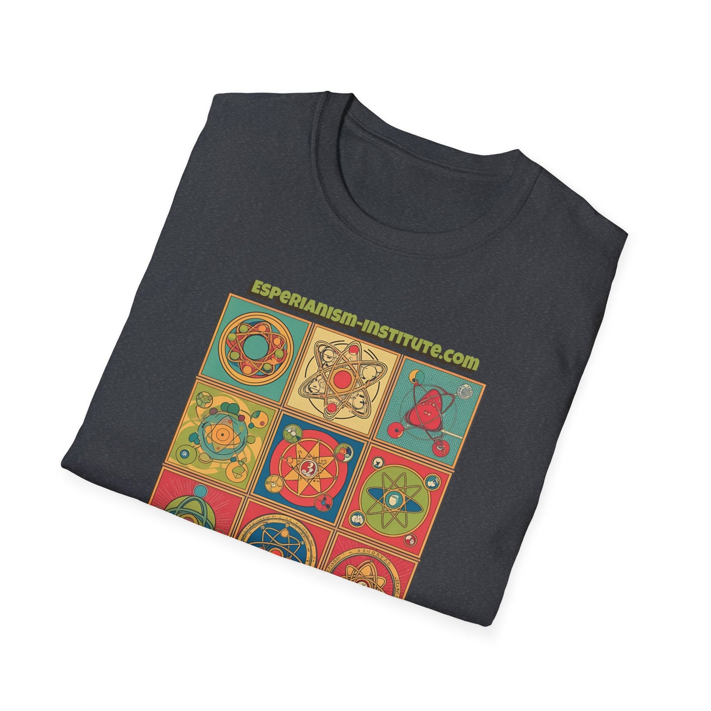 Colorful Espiranism Art Unisex T-Shirt - Softstyle Graphic Tee