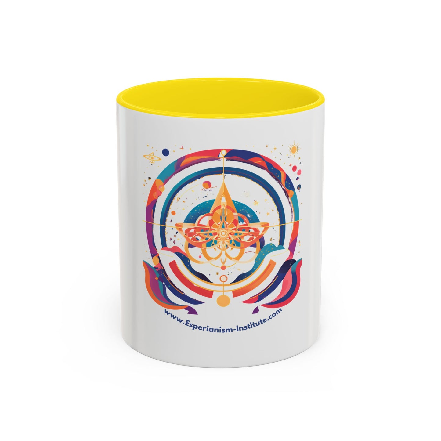 Colorful Accent Coffee Mug - 11oz